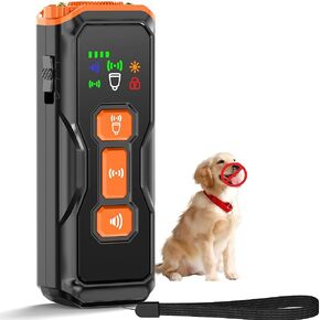 Ultrasonic Dog Barking Control Device, Sonic Bark Deterrent with Flashing Light, Waterproof Anti Bark Device for Indoor Outdoor Use, Stop Neighbor Dog Barking, Bark Deterrent for Home & Yard Security in Kuwait
