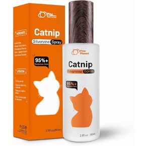 PAW PLANET 2.8 fl.oz. Advanced Catnip Spray with Silvervine for Indoor Cats & Kittens, 95%+ Response Rate, Natural Training & Play Mist in Kuwait