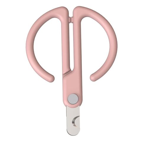 SHINEOFI Pet Nail Clippers and Scissors Stainless Steel with Safety Guard for Grooming Small to Medium Dogs and Cats, Pink Non-slip Handle Nail Trimmer for Precise Pet Claw Care in Kuwait