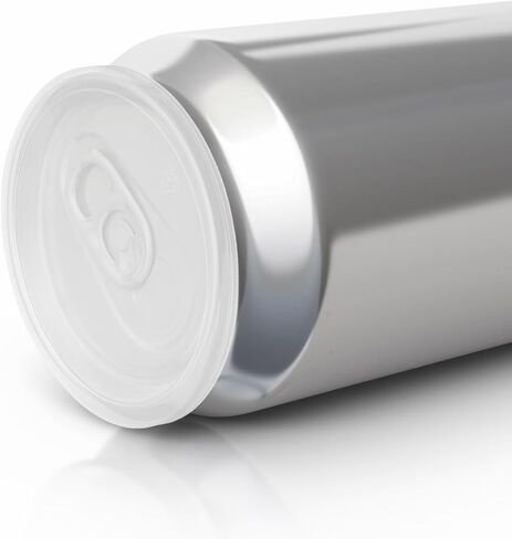 20 قطعة من أغطية علب الطعام القابلة لإعادة الاستخدام من كابيلوك، أغطية إغلاق مانعة للتسرب مقاس 10.16 سم للمشروبات القياسية والأطعمة المعلبة، أغطية علب بلاستيكية شفافة in Kuwait