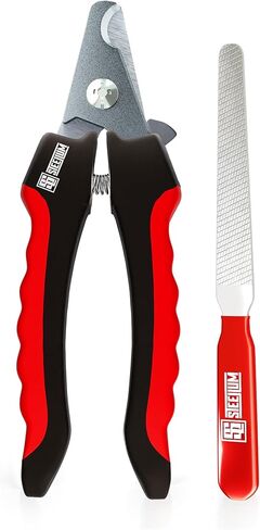 Professional Dog Nail Clippers for Large Dogs - with Safety Guard & Ergonomic Easy Grip, Dog Nail Trimmer for Large Dogs Nail Clippers and Safe Cat Nail Clippers - for Precise Grooming in Kuwait