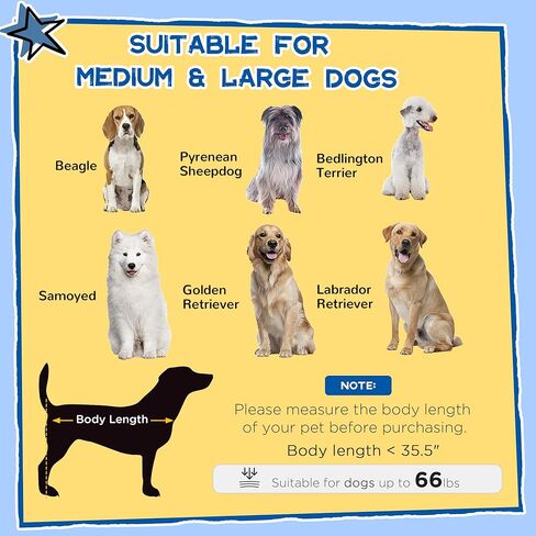 PawHut Wooden Dog House with Porch, Dog House Outdoor with Tilt Roof, Front Door, Windows for Medium Large Sized Dog in Kuwait