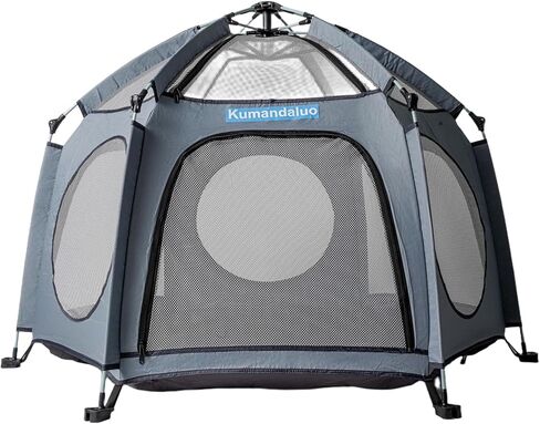 Pop-up pet Tent that Doesn't Require Setup and can be Quickly Opened into a Hexagonal pet shelter. Suitable for Large, Medium and Small Cats and Dogs. in Kuwait