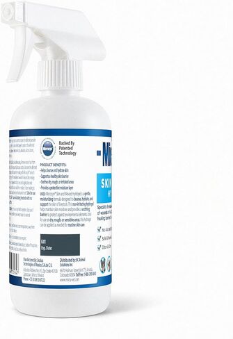 Microcyn الماشية الجلد والجروح هيدروجيل - 16 أوقية حاجز وقائي يحتفظ بالرطوبة للجروح والخدوش والجلد المتهيج - دعم احترافي للمزرعة والمزرعة in Kuwait