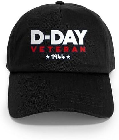 CafePress D Day Veteran 1944 Cap Adjustable Baseball Cap in Saudi Arabia