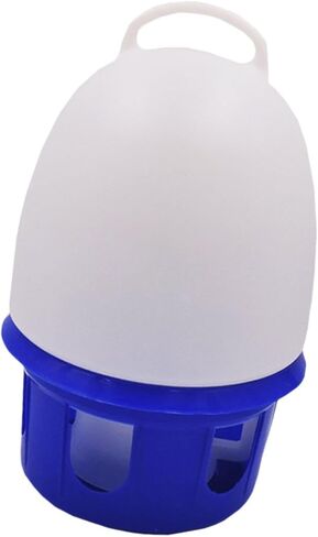 Pigeon Waterer Automatic Water Dispenser Bird Container Bowl with Hanging Handle PP Material Easy to Fill Suitable for, 10L in Kuwait