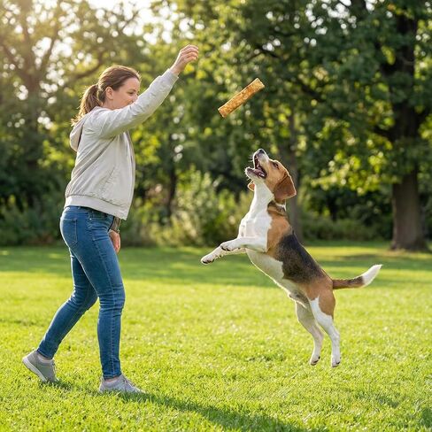 Fieldcrest Farms Nothin’ to Hide Small Roll Dog Chews, 5" Bacon Flavor, 2 Pack – Highly Digestible Collagen Rolls for Moderate Chewers Under 35lbs in Kuwait