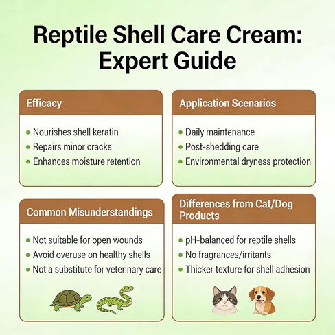 2Pcs Turtle Shell Balm, Reptile Shell Care Conditioner Moisturizer for Tortoise Lizard Reptiles, Essential Turtle Accessories, Skin Relief & Dryness Prevention for Tortoise, Lizard & All Reptiles in Kuwait
