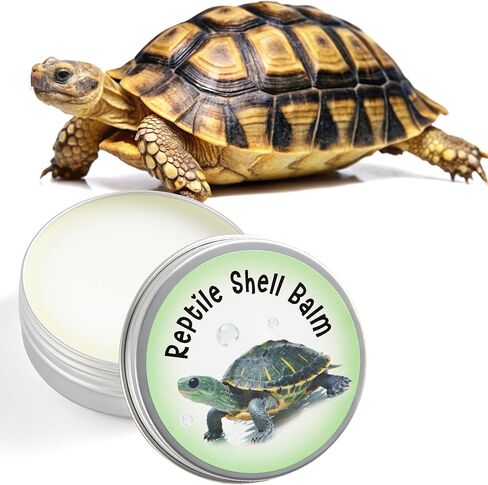 Reptile Shell Balm 2 oz Turtle Shell Care Conditioner Skin Moisturizer Cream for Tortoise Habitat Accessories, Lizard, Reptiles in Dry Environment Prevent Skin Dryness on Basking Platform, Tank, Rock in Kuwait
