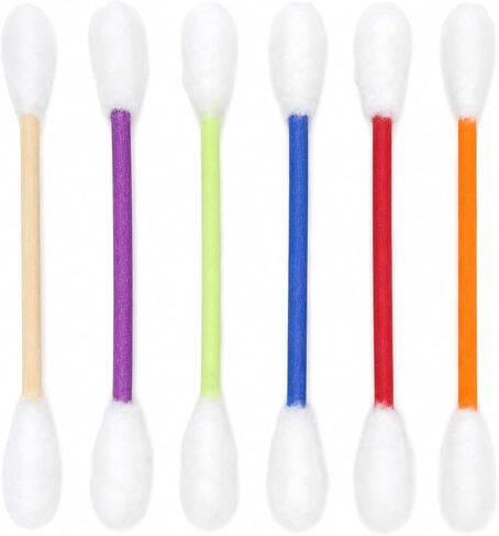 لعبة Cat Q Tip مع مسحات القطن النعناع البري Qtip Cat Toy Pack ألعاب Catnip للقطط الداخلية لعبة القط العملاقة Qtip أعواد المضغ، شعر متين تفاعلي in Kuwait