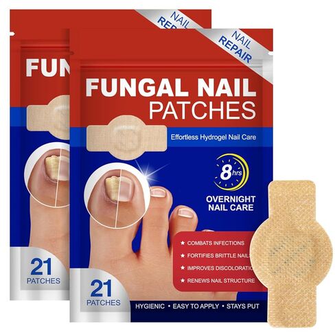 بقع الأظافر-21 PCS بقع إصلاح قوة إضافية للأظافر والأظافر التالفة ، رعاية الأظافر لمدة 8 ساعات مع المكونات الطبيعية ، ودعم الرجال والنساء in Kuwait