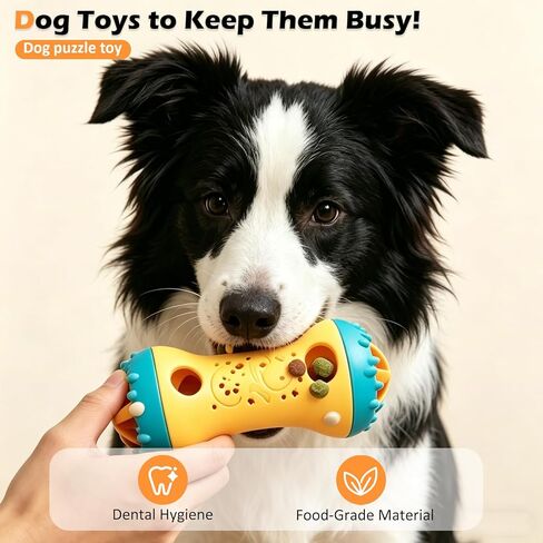 Dog Puzzle Toy, Interactive Dog Enrichment Toys for Adjustable Treat Dispensing Toys to Keep Them Busy, Dogs Enrichment for Brain Stimulation & Cognitive for Puppy & Smart Dogs Slow Feeder in Saudi Arabia