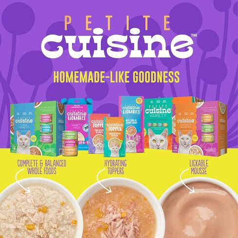 PETITE CUISINE Wholefoods Variety Pack Chicken, 2.8 oz. (8 Count) in Kuwait