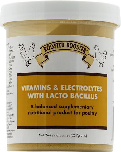 Rooster Booster Vitamins and Electrolytes with Lactobacillus, Natural, 8 oz. in Kuwait