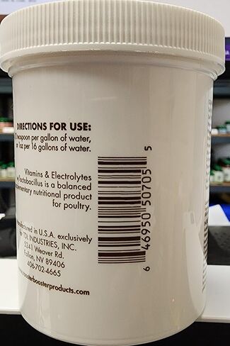 Rooster Booster Vitamins and Electrolytes with Lactobacillus, Natural, 8 oz. in Kuwait