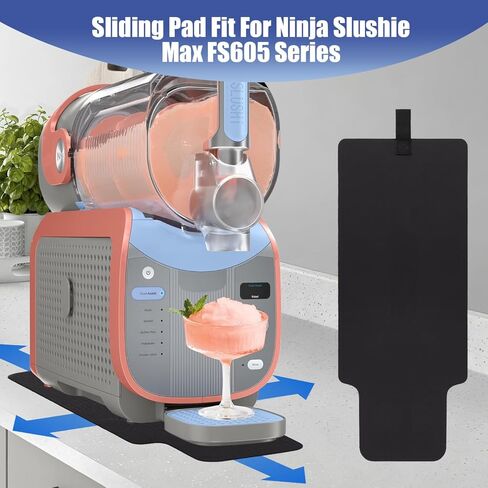 وسادة منزلقة مناسبة لملحقات سلسلة Ninja Slushie Max FS605 لآلة المشروبات تنزلق بسرعة آلة المشروبات المجمدة على الطاولة - ملحقات لصانع مشروبات النينجا in Kuwait