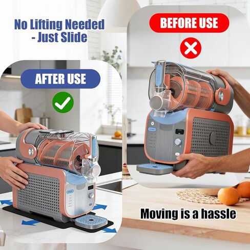 وسادة منزلقة مناسبة لملحقات سلسلة Ninja Slushie Max FS605 لآلة المشروبات تنزلق بسرعة آلة المشروبات المجمدة على الطاولة - ملحقات لصانع مشروبات النينجا in Kuwait