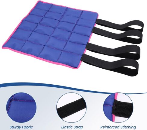 Ice Boot for Horse Reusable Cool Gel Pack Leg Wrap for Injury, Adjustable Ice Horse Leg for Hock, Ankle, Knee, Legs, Boots, and Hooves in Kuwait