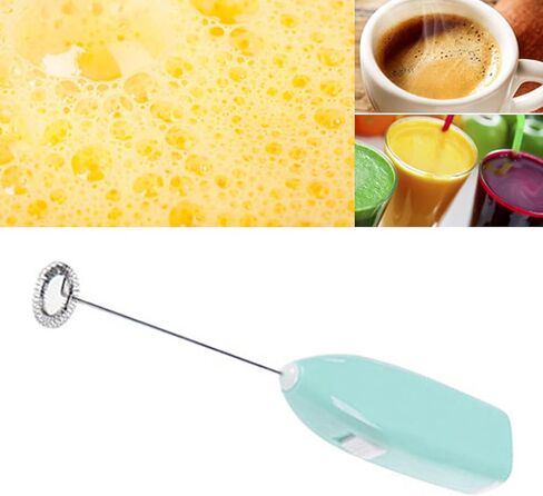 Cordless Electric Hand Mixer, Compact Fast Egg Mixer for Home Hotel(Blue) in Kuwait