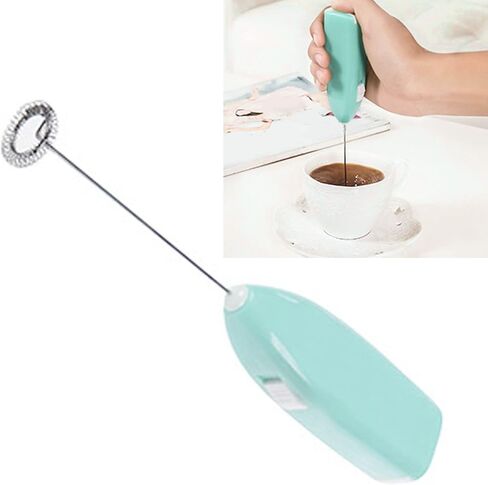Cordless Electric Hand Mixer, Compact Fast Egg Mixer for Home Hotel(Blue) in Kuwait