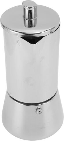 Asixxsix Stovetop Maker, 6 Cup Food Grade 304 Stainless Steel Pot, Percolator with All Stovetop Compatible for Induction Gas Ceramic Stoves in Kuwait