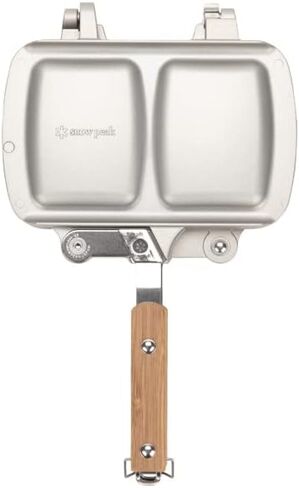 Snow Peak Tramezzino Sandwich Maker, Stainless Steel, Rectangular, Polished in Kuwait