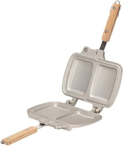 Snow Peak Tramezzino Sandwich Maker, Stainless Steel, Rectangular, Polished in Kuwait