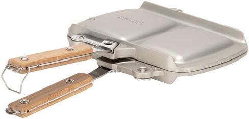 Snow Peak Tramezzino Sandwich Maker, Stainless Steel, Rectangular, Polished in Kuwait