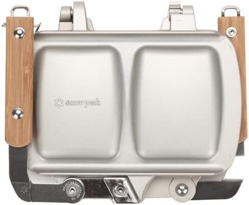 Snow Peak Tramezzino Sandwich Maker, Stainless Steel, Rectangular, Polished in Kuwait