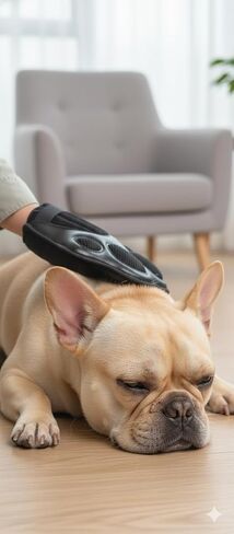 Pet Hair Remover Glove – Reusable Dog and Cat Grooming Glove, Pet Hair Removal Brush for Furniture, Clothes, Carpet, Car Seats – Washable and Eco-Friendly Grooming Supplies in Kuwait