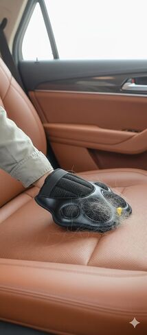 Pet Hair Remover Glove – Reusable Dog and Cat Grooming Glove, Pet Hair Removal Brush for Furniture, Clothes, Carpet, Car Seats – Washable and Eco-Friendly Grooming Supplies in Kuwait