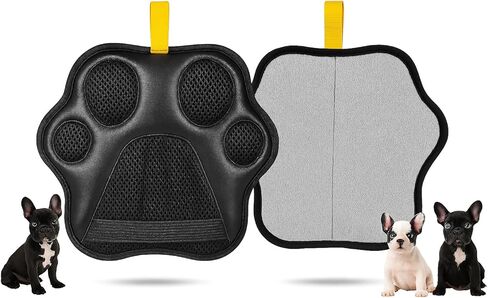 Pet Hair Remover Glove – Reusable Dog and Cat Grooming Glove, Pet Hair Removal Brush for Furniture, Clothes, Carpet, Car Seats – Washable and Eco-Friendly Grooming Supplies in Kuwait