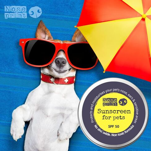 Pet Sunscreen Balm, SPF 50, 15ml Tester, Zinc Oxide Free, Lick-Safe, Water-Resistant, for Dogs, Cats & Sensitive Skin in Kuwait