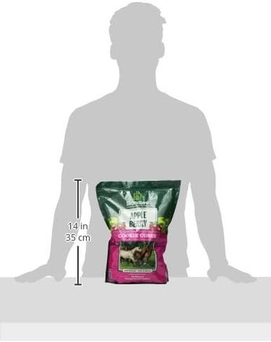Standlee Apple Berry Cookie Cubes, Forage Based Horse Treat, 5lb in Kuwait