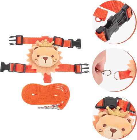 Toddmomy Small Pet Rabbit Harness Leash Set, No-Pull Soft Mesh Bunny Leash with Adjustable Strap, Lightweight Summer Traction Rope for Dwarf Rabbits and Small Animals Outdoor Walking in Kuwait