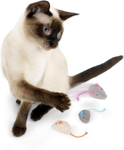 Catnip Cat Toys (Skitter Critters Value Pack 10 Count Catnip Cat Toys) in Kuwait