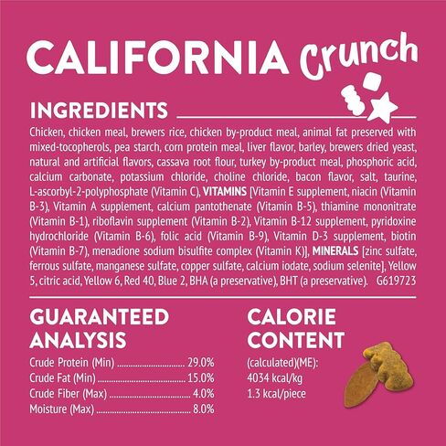 Purina Friskies Party Mix California Crunch with Chicken and Flavors of Turkey and Bacon Cat Treats - 20 oz Canister in Kuwait