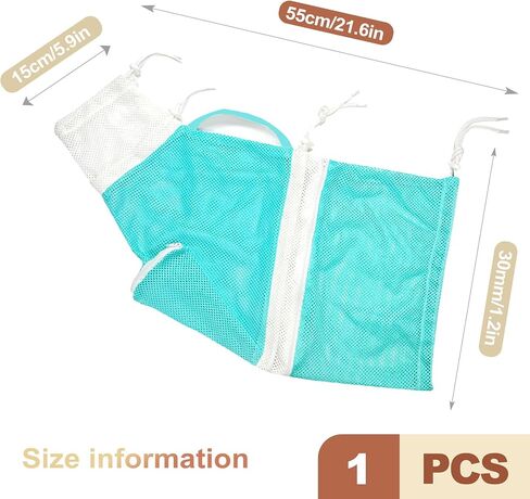 1 Piece Cat Bathing Bag Cat Grooming Bag Mesh Cat Wash Bag for Nail Trimming Ear Cleaning Injecting Restraint Bag Cat Shower Net Bag Supplies in Kuwait