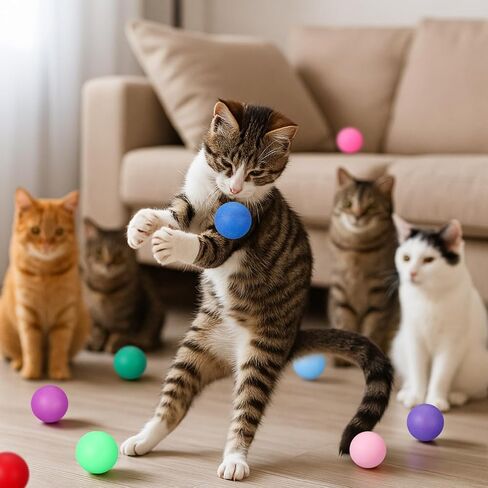 50 Pcs 40 mm Colored Table Tennis Ball for Ferret Cat Multi Color Table Tennis Bulk Balls Enrichment Toys for Ferret Lovers Gift Ball Pool Pet Toy in Kuwait