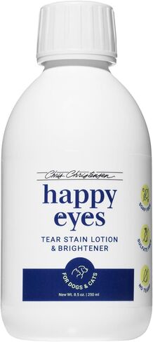 كريس كريستنسن هابي آيز غسول ومزيل للبقع المسيل للدموع، مزيل للبقع المسيل للدموع للكلاب قصيرة الأنف، البلدغ الفرنسية، الكلاب والقطط، صنع في الولايات المتحدة الأمريكية. 8.5 أوقية in Kuwait