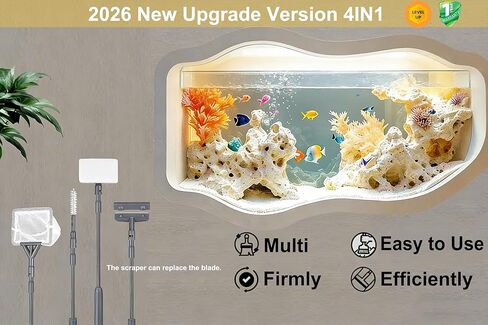 Carefree Fish Aquarium Scraper Blades 10Pcs for 4IN1 6IN1 7IN1 9IN1 Cleaning Tools Long Handle Algae Cleaner in Kuwait