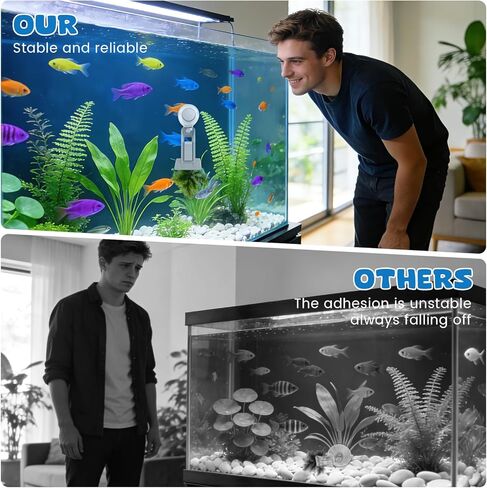 Magnetic Seaweed Feeder Clip, Automatic Fish Feeder with Algae Magnet Clip, Fish Tank Accessories for Fish and Aquatic Pets, Automatic Fish Feeder. in Kuwait