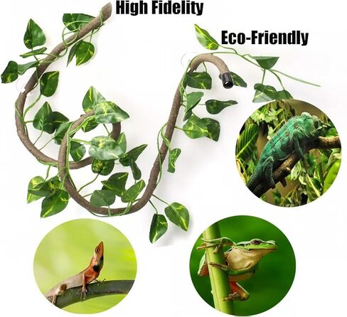 TEICCI 20items Bearded Dragon Tank Accessories Set,20-Piece Kit Leopard Gecko Tank Accessories with Reptile Bridge,Bearded Dragon Hammock,Decor Suitable for Lizards, Geckos, and Chameleons in Kuwait
