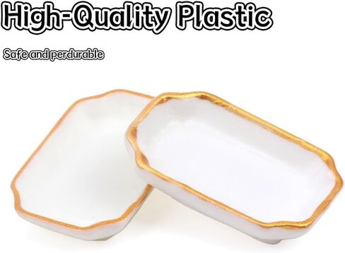6 Pcs Ant Mini Feeding Dish Cricket Plastic Eating Basin for Ant Scorpion Cricket Snail Crab Manti Millipede Small Insects in Kuwait