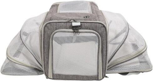 Versatile Expandable Breathable Pet Rolling, Essential Multi-use Tool for Pet Outings(Beige) in Kuwait