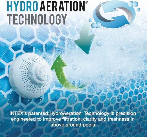 INTEX 26689EG QS1600 Plus Krystal Clear Saltwater System with WiFi, Keeps Water Clear, Reduces Chemical Use, Sleek Control Panel with Buttons, Up to 18000 Gallon Pools in Kuwait