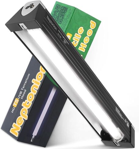 14W الزواحف T5 HO UVB 22.6 "5.0 تركيبات إضاءة مع أنبوب، غطاء شجر استوائي لمرابي حيوانات، مناسب للزواحف الاستوائية مثل الحرباء المحجبة in Kuwait