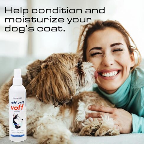 Geir Ness Voff Voff Doggie Mist - رذاذ كولونيا طبيعي بالكامل للكلاب - رذاذ مزيل العرق للحيوانات الأليفة مع مكونات طبيعية ذات قاعدة نباتية in Kuwait