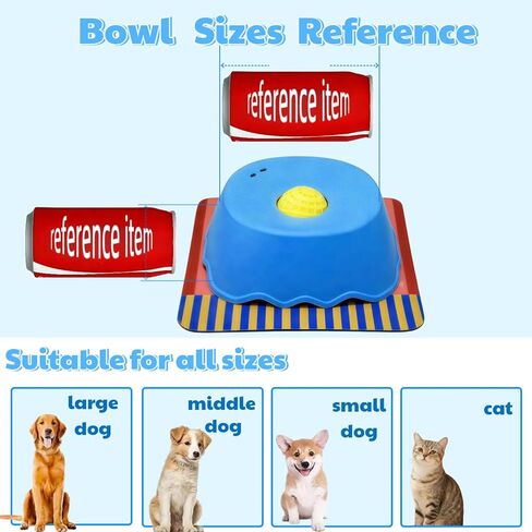 Slow Feeder Dog Bowl for Liquid with Built-in Ball,250ml Non-Slip for Bone Broth & Yogurt,Prevents Wet Chin,Anxiety Relief & Mental Stimulation,Food-Grade Easy Clean Enrichment Toy for All Breeds in Kuwait