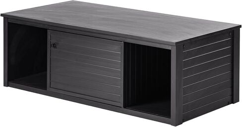 حامل NewAgePet Lo‑Boy Versa لأحواض الزواحف، خزانة ECOFLEX منخفضة المستوى لمكدسة كبيرة، 48 بوصة موائل الزواحف Mojave، خشب القيقب in Kuwait